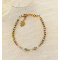 Bracelet élégance péridot &...