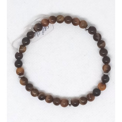 Bracelet œil du tigre 6 mm