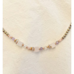 Collier élégance quartz...