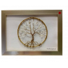 Cadre arbre de vie citrine