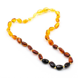 Collier bébé ambre naturel