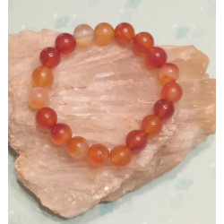 Bracelet enfant cornaline 8mm