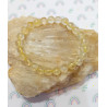 Bracelet enfant citrine 6 mm