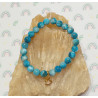 Bracelet enfant apatite étoile 6 mm