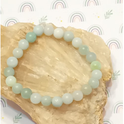 Bracelet enfant amazonite 6 mm