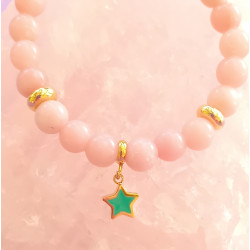 Bracelet enfant Opale rose...