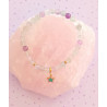 Bracelet enfant fluorite étoile bleue 4 mm