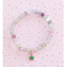 Bracelet enfant fluorite étoile bleue 4 mm