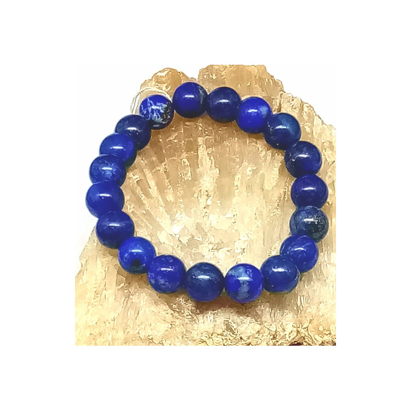 Bracelet enfant lapis lazuli 8 mm