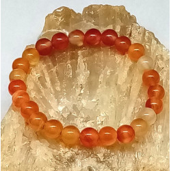Bracelet enfant cornaline 6 mm