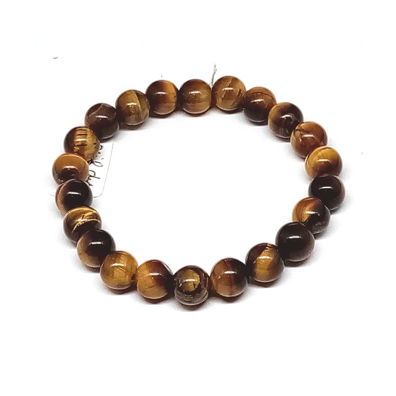 Bracelet œil du tigre 8 mm