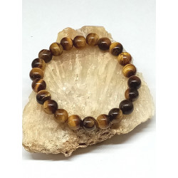 Bracelet œil du tigre 8 mm