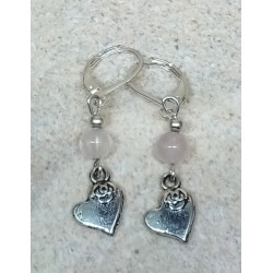 Boucles d'oreilles quartz...