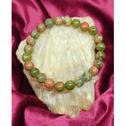 Bracelet Unakite 8 mm