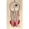 Suspension Arbre de vie Obsidienne neige