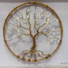 Cadre arbre de vie citrine