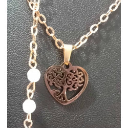 Pendentif Cœur en Acier...
